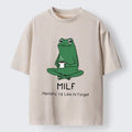 Kyoto-Lion MILF Funny Washed T-Shirt