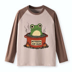 Vintage Japanese frog shirt for summer