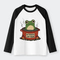 Funny frog streetwear t-shirt for daily wear