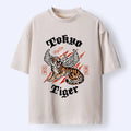 Ukiyo-e style winged lion t-shirt free shipping
