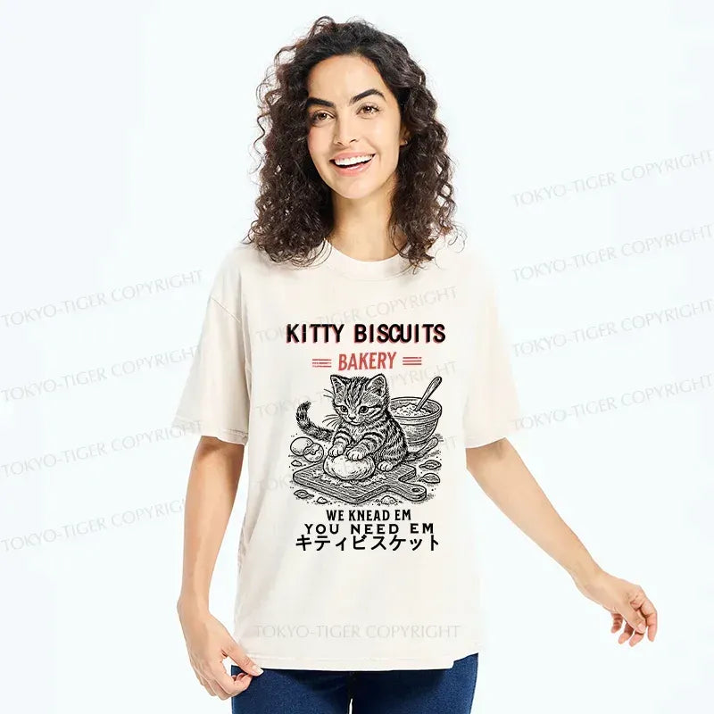 washed t-shirt for casual