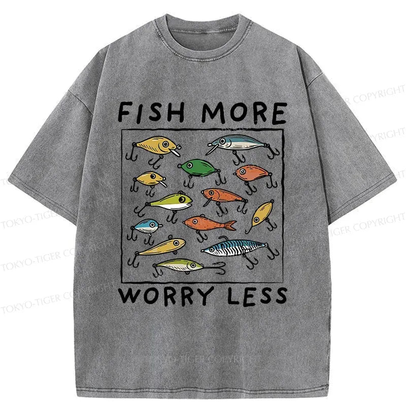Washed Unisex Cotton T-Shirt for Vacation