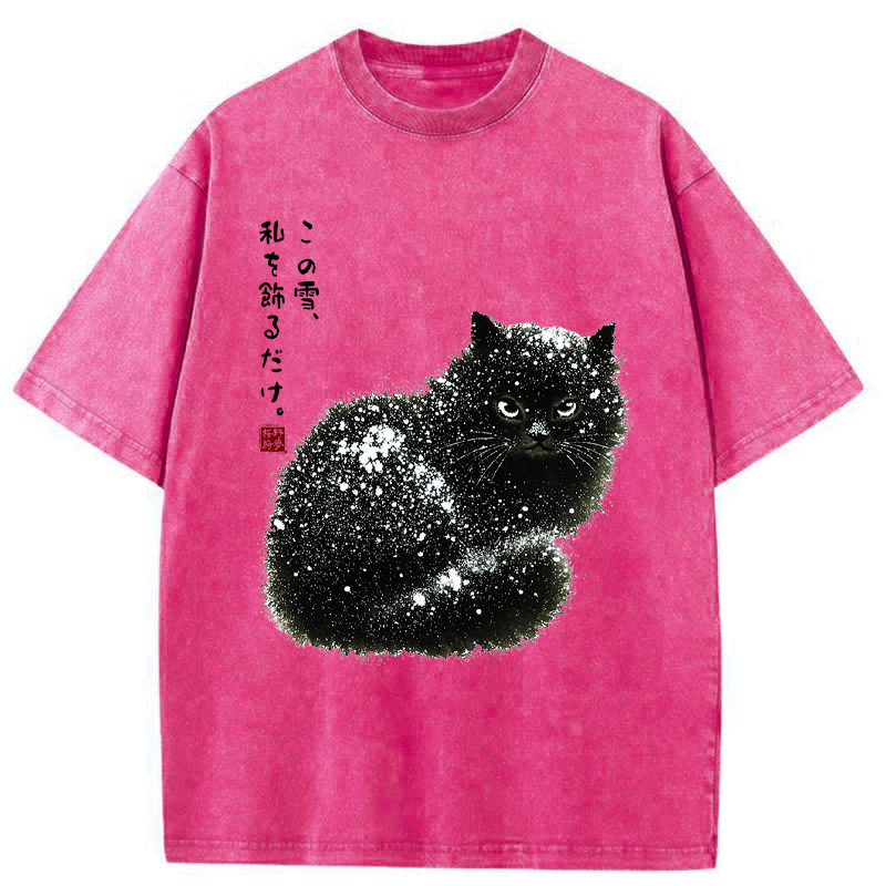 Vintage Unisex Cat Tee for Streetwear