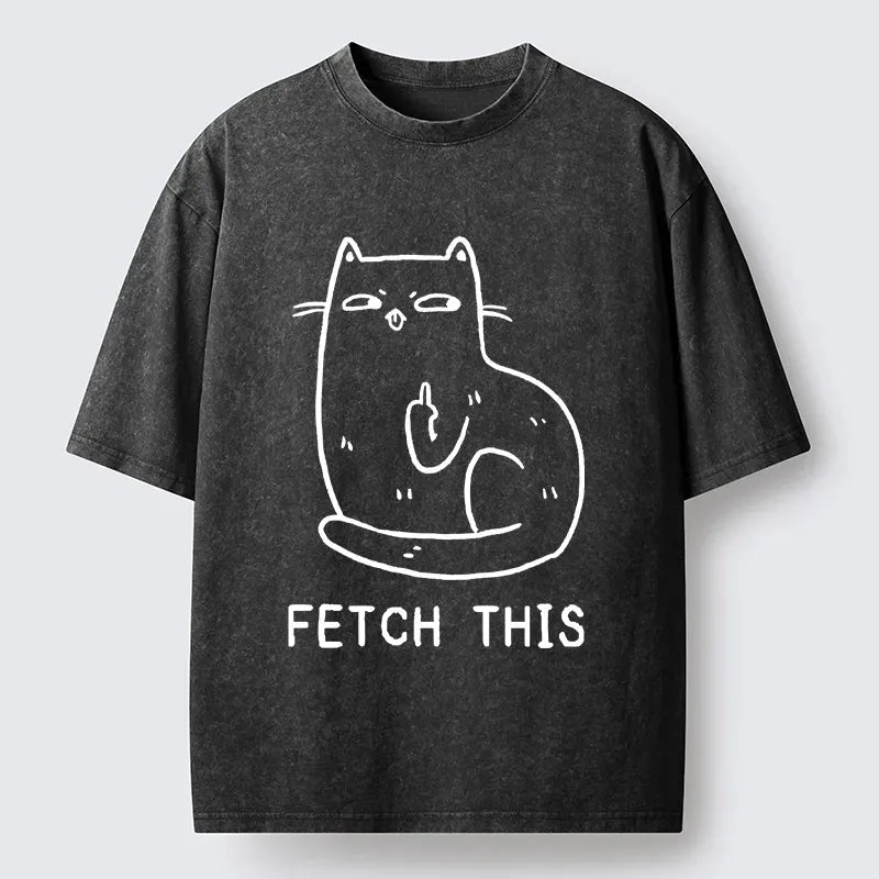 Vintage Cat T-Shirt for Summer Vacation