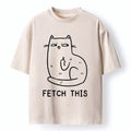 Vintage Cat T-Shirt for Summer Vacation