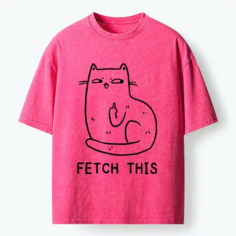 Vintage Cat T-Shirt for Summer Vacation