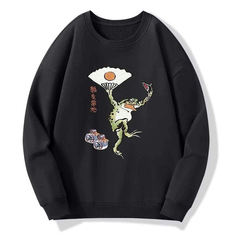 Vintage Japanese Frog Sweatshirt Limited Edition