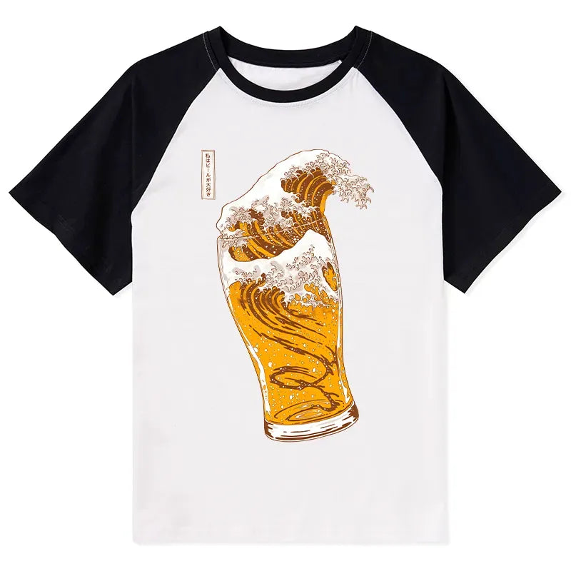 Kyoto lion print tee for vacation