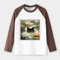 Long sleeve raglan shirt for gift idea