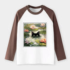 Long sleeve raglan shirt for gift idea
