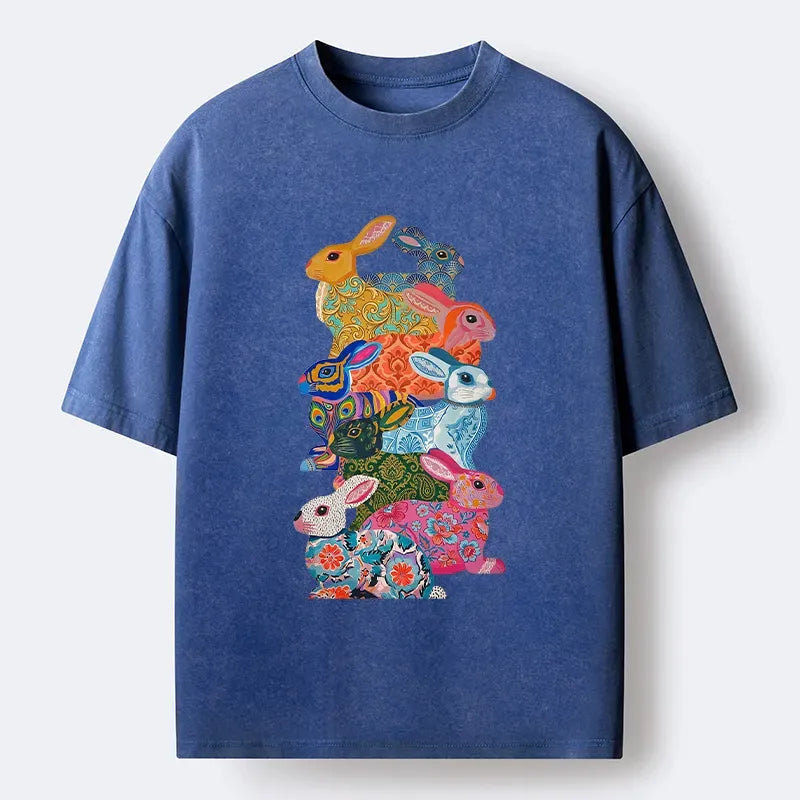Vintage Kyoto-Lion Unisex Cotton Tee