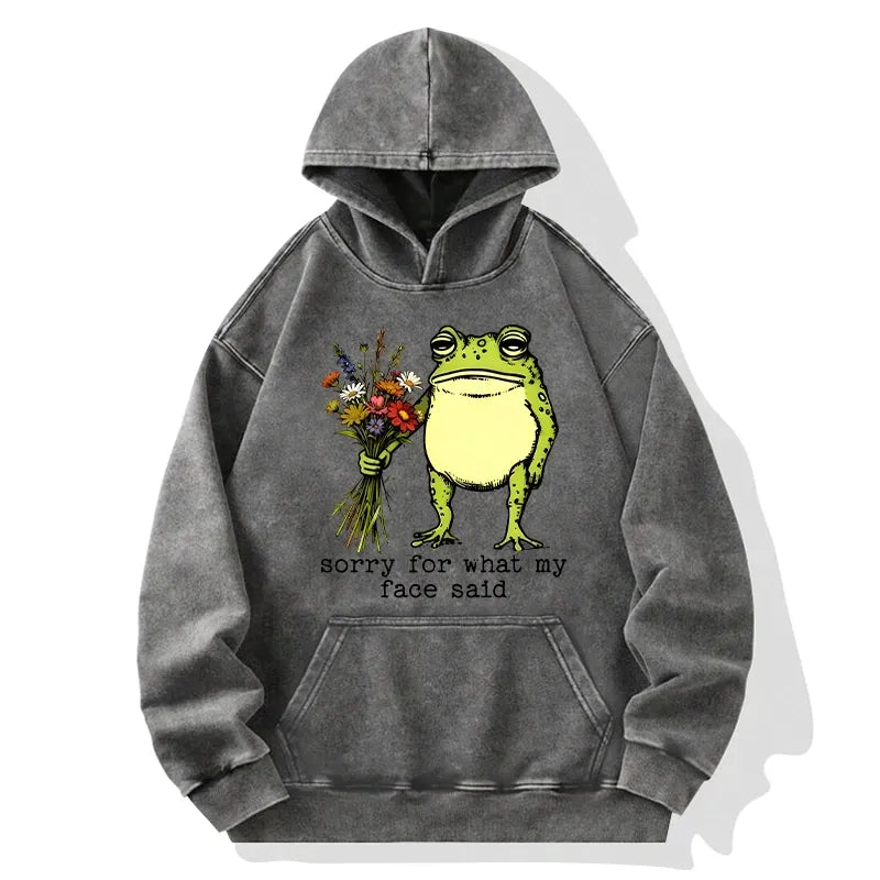 Funny Japanese Frog Hoodie Best Seller