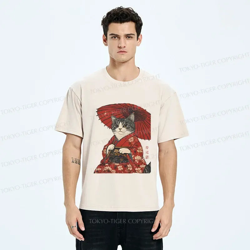 Kyoto Lion Cat Shirt Free Shipping