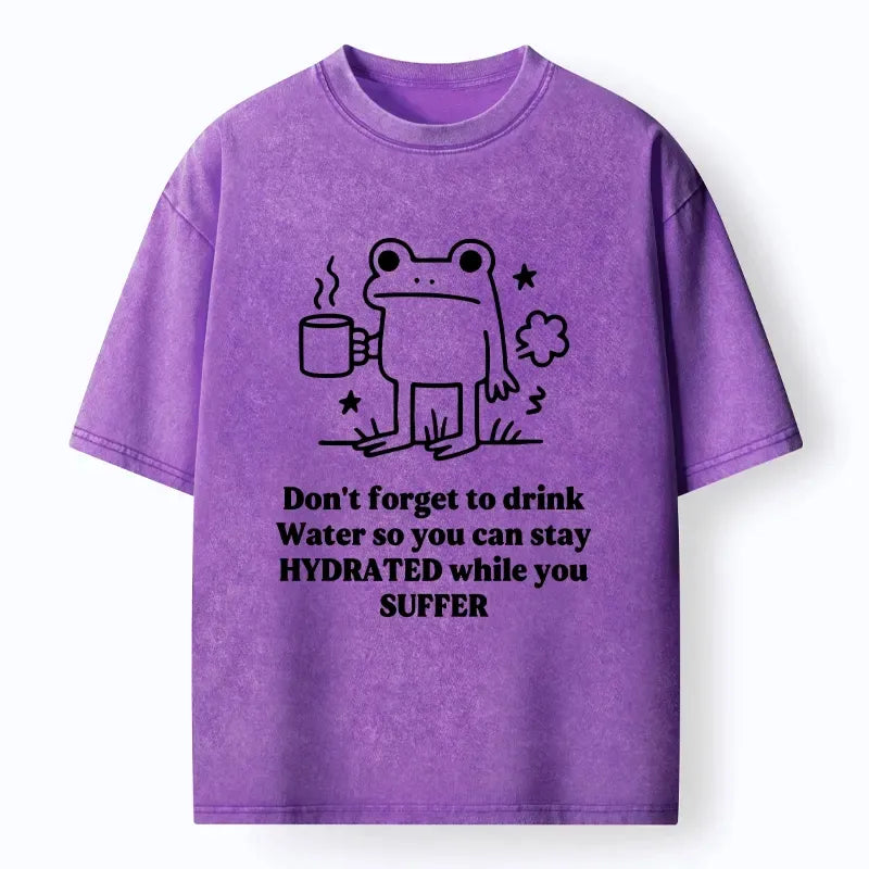 Washed Unisex T-Shirt for Summer