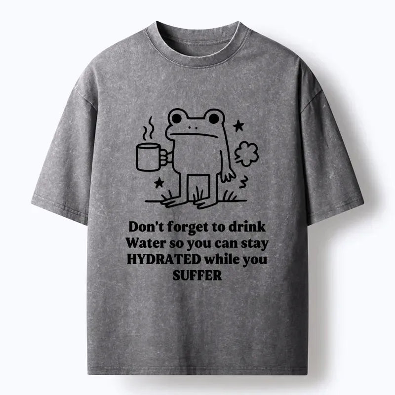 Washed Unisex T-Shirt for Summer