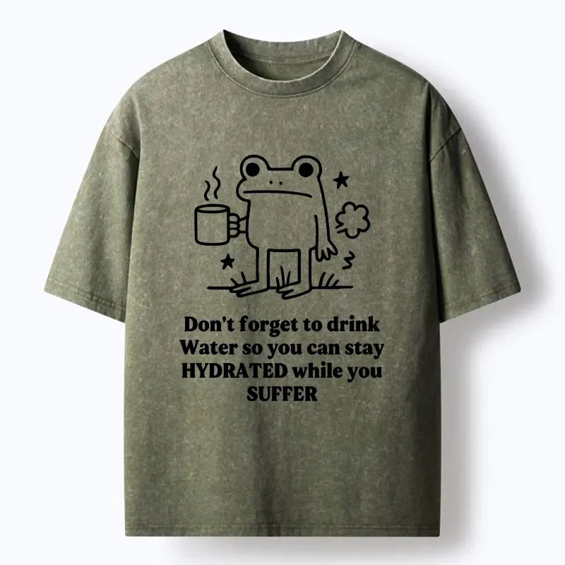 Washed Unisex T-Shirt for Summer