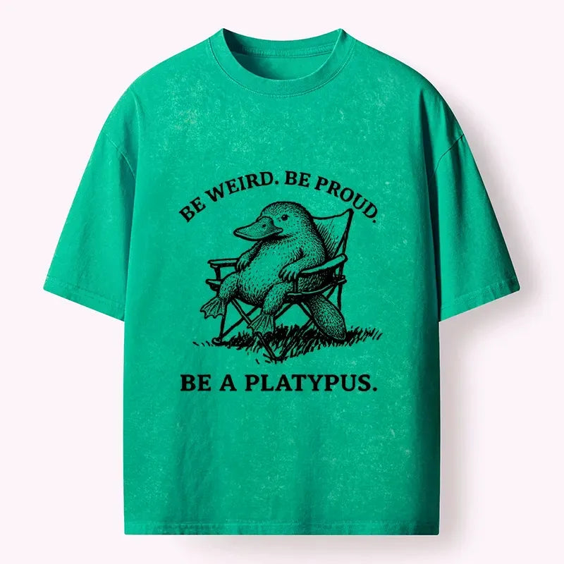 Funny Platypus Unisex T-Shirt Gift Idea