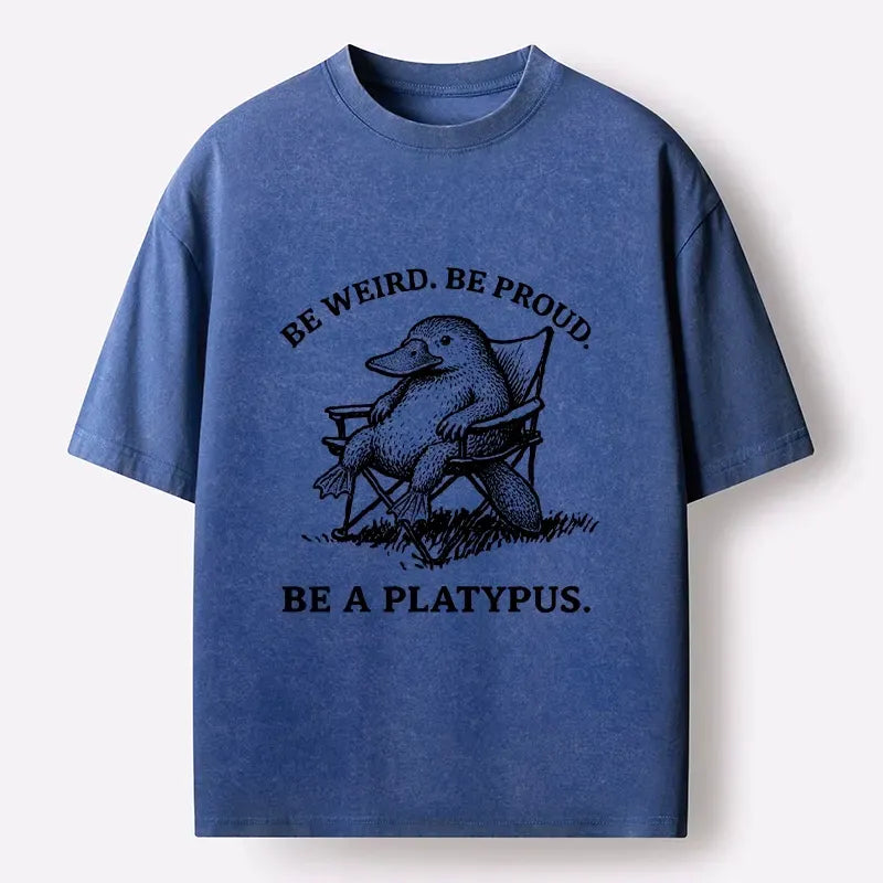 Funny Platypus Unisex T-Shirt Gift Idea