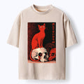 Kyoto Lion Unisex Cotton T-Shirt for Gift Idea