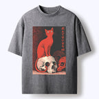 Kyoto Lion Unisex Cotton T-Shirt for Gift Idea