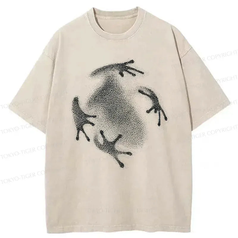 Japanese Frog T-Shirt for Daily Wear