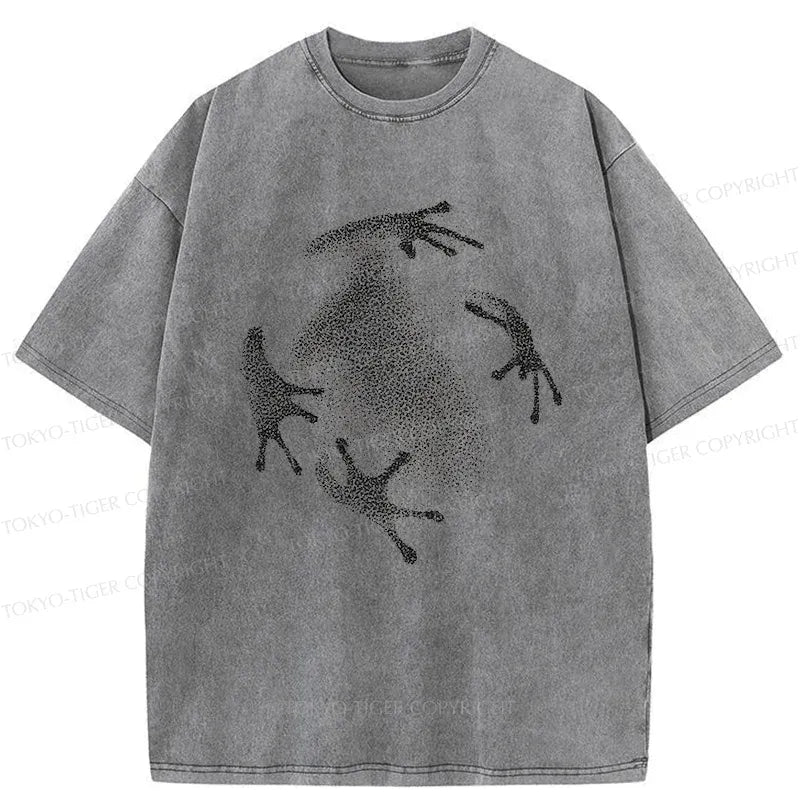 Japanese Frog T-Shirt for Daily Wear