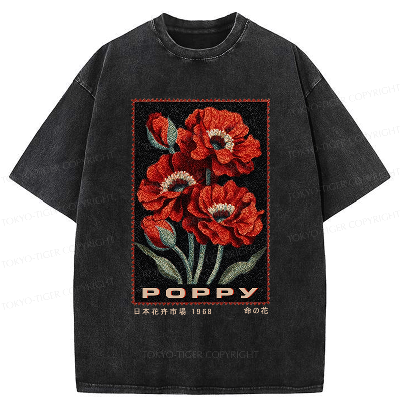 Washed unisex t-shirt for everyday