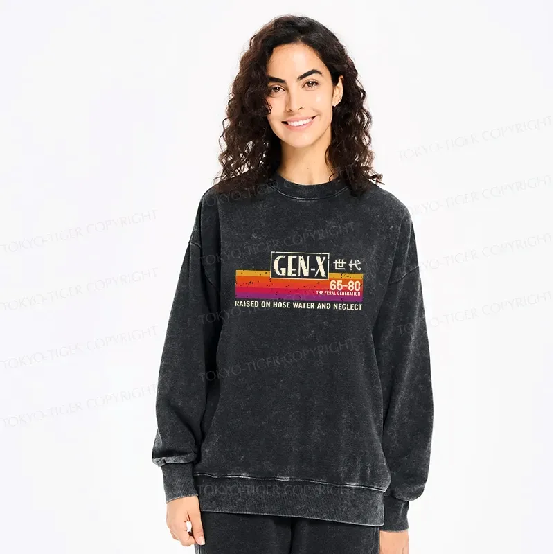 Retro Washed Sweatshirt on Sale