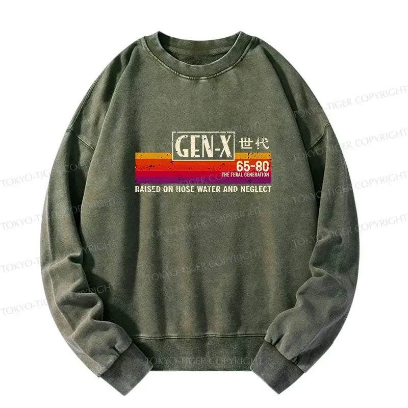 Kyoto-Lion X Era Retro Washed Sweatshirt