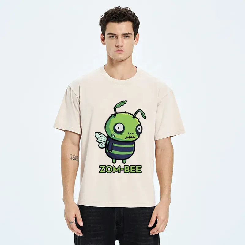 Funny Japanese Washed T-Shirt