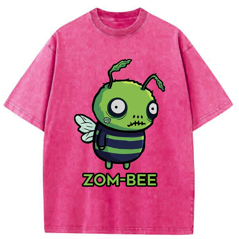 Funny Japanese Washed T-Shirt