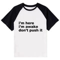 Awake but not ready vintage tee