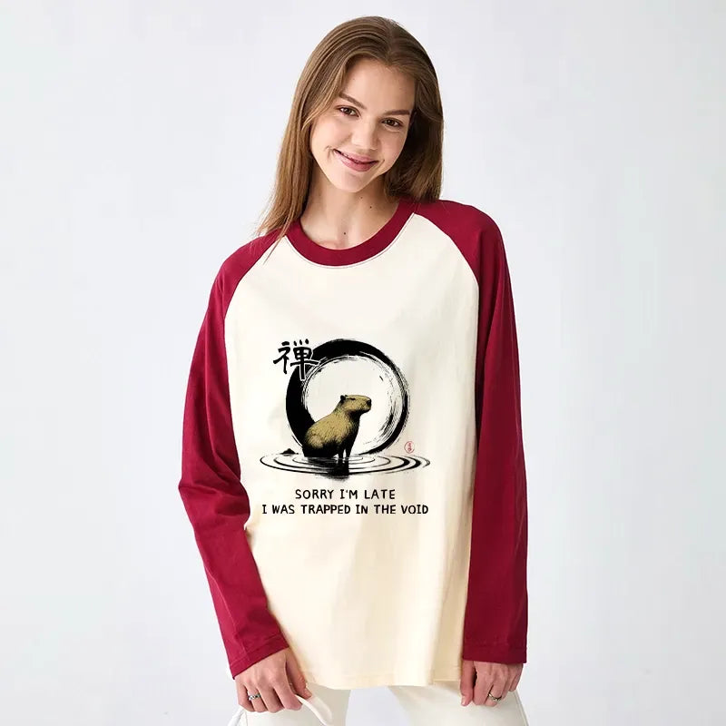 Comfortable Capybara Long Sleeve for Daily Wear