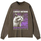 disappointed raccoon unisex tee