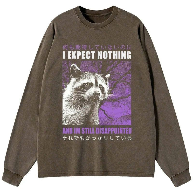disappointed raccoon unisex tee
