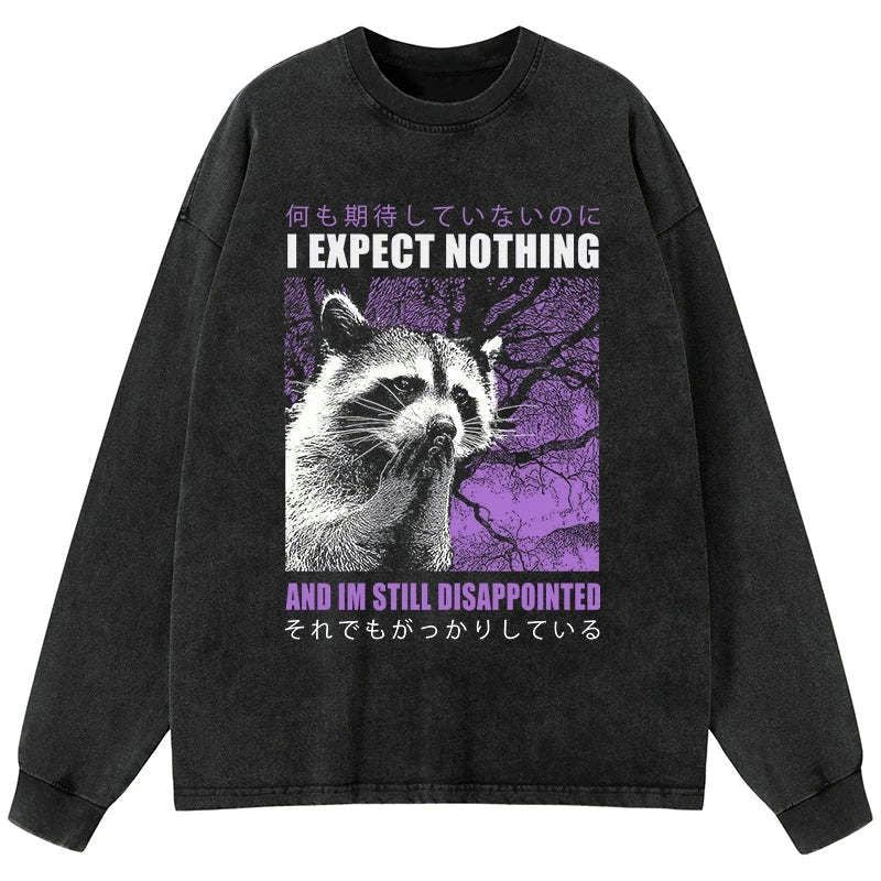 disappointed raccoon unisex tee