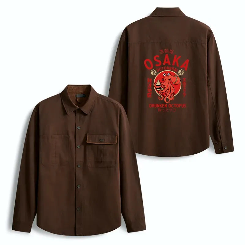 Japanese Corduroy Work Jacket for Men