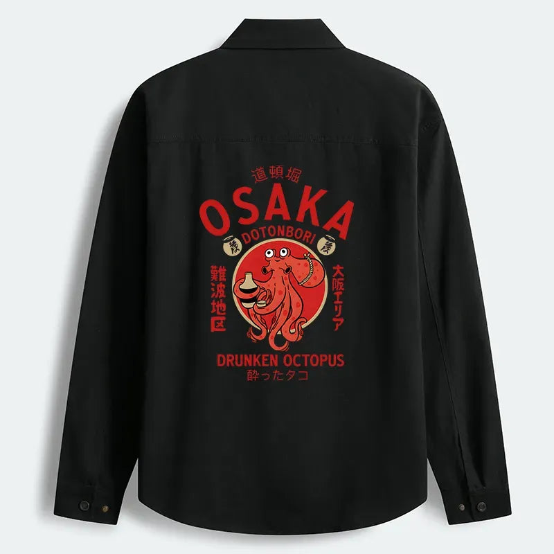 Drunken Octopus Japan Jacket for Daily Wear