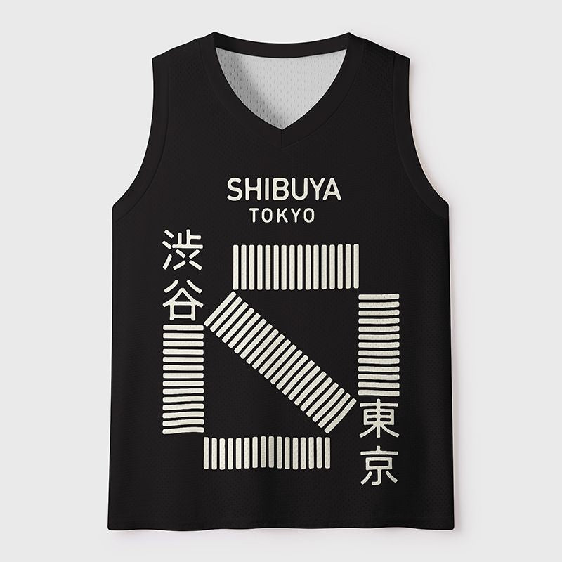 Kyoto-Lion Trip To Tokyo Mesh Tank Top