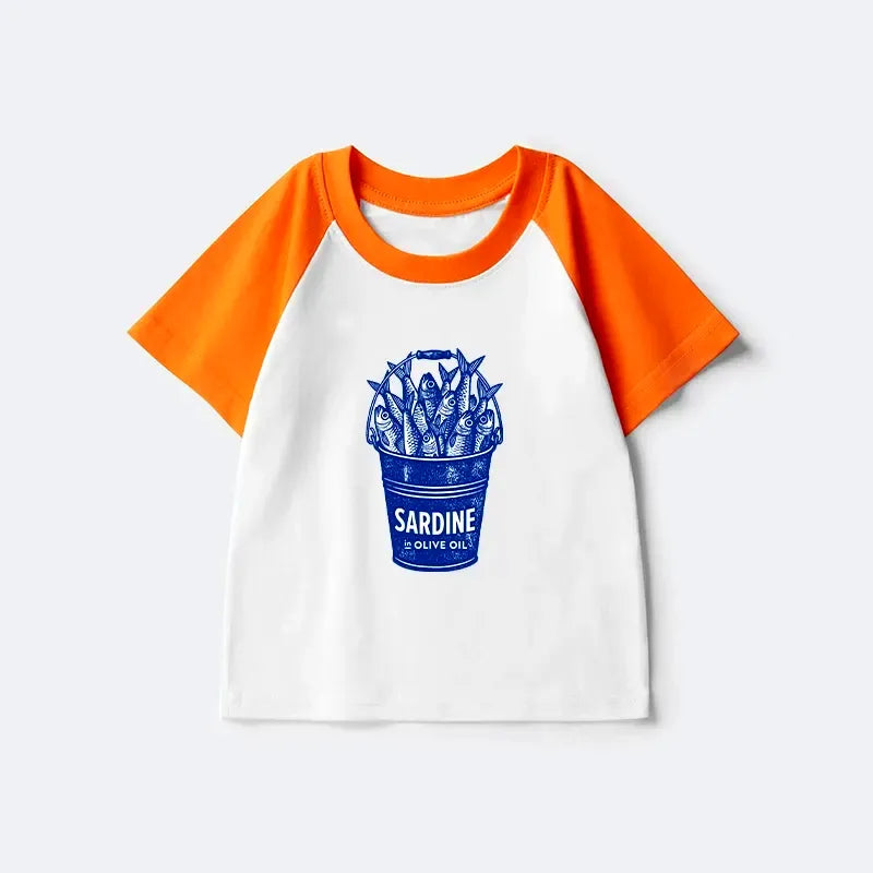funny japanese raglan shirt for children