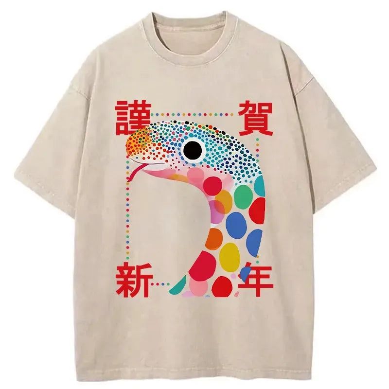 Japanese New Year Snake T-Shirt