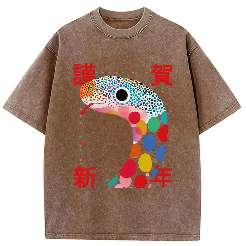Japanese New Year Snake T-Shirt