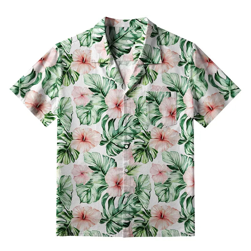 Kyoto Island Blossoms Hawaiian Shirt