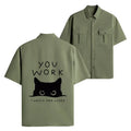 Japanese cat shirt for everyday