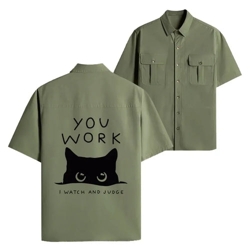 Japanese cat shirt for everyday