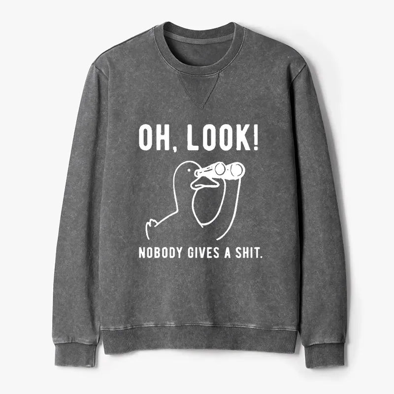 funny duck sweatshirt for daily wear