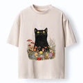 Vintage Japanese Cat Casual Shirt