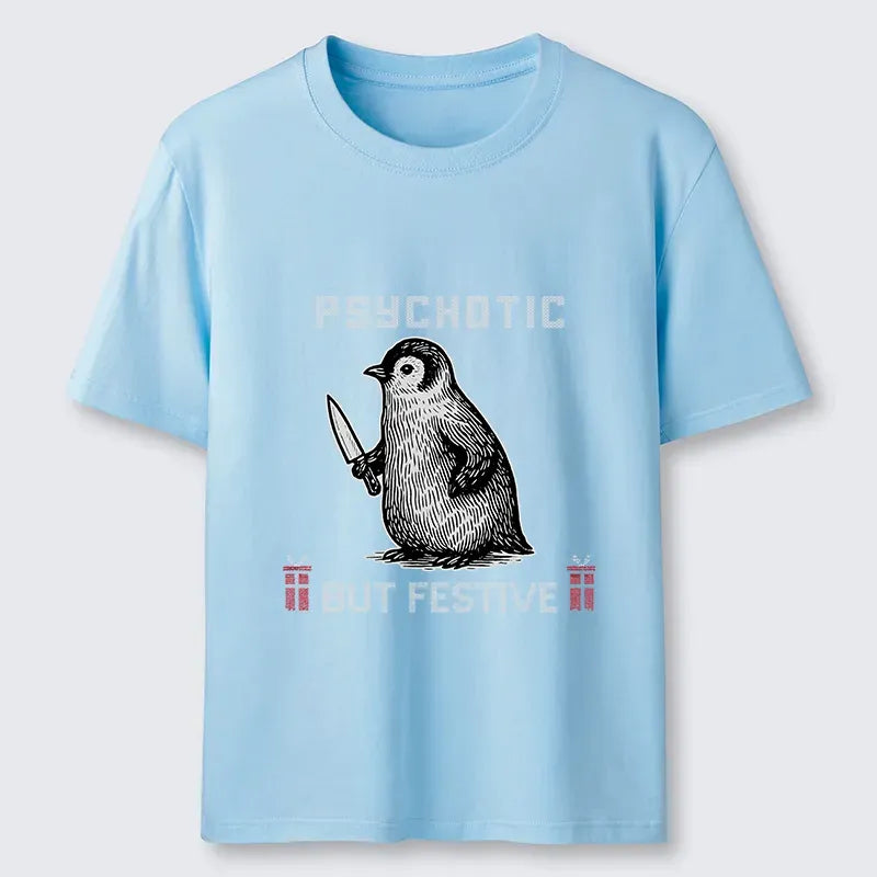 Overstimulated Festive Classic Tee for Holiday Special