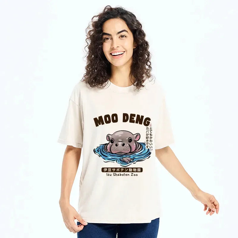 kyoto lion washed t shirt for daily wear