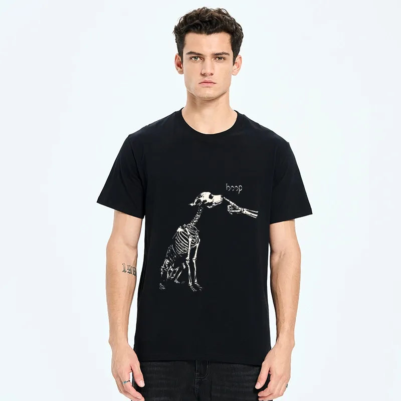 Kyoto-Lion Skeleton Dog Meme Classic T-Shirt